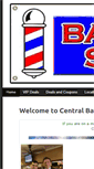 Mobile Screenshot of centralbarber.com